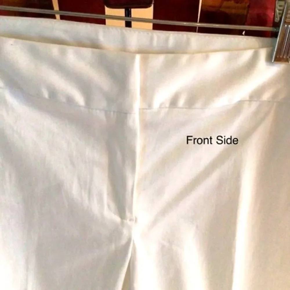 DAHLIA COLLECTION CLASSIC PANTALONI 14P -WHITE NWT